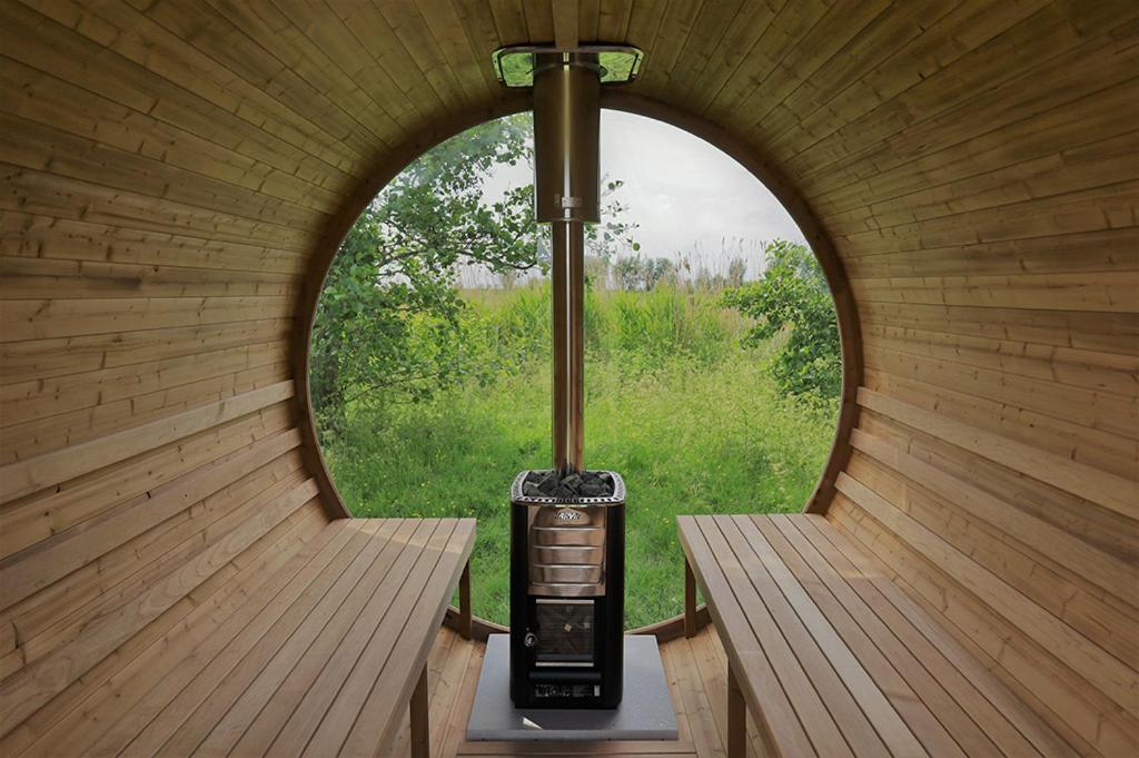 B&B 'Hof Baaiweg' Met Barrelsauna Zoutelande Exteriör bild